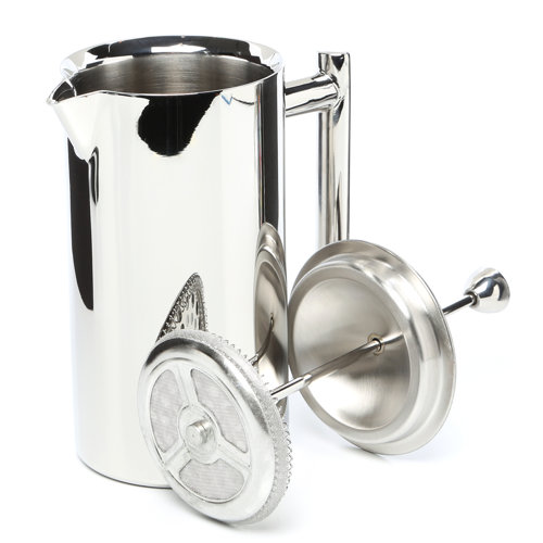 Frieling Polished Stainless Steel French Press & Reviews Wayfair